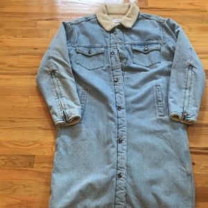 Aritzia tna denim coat